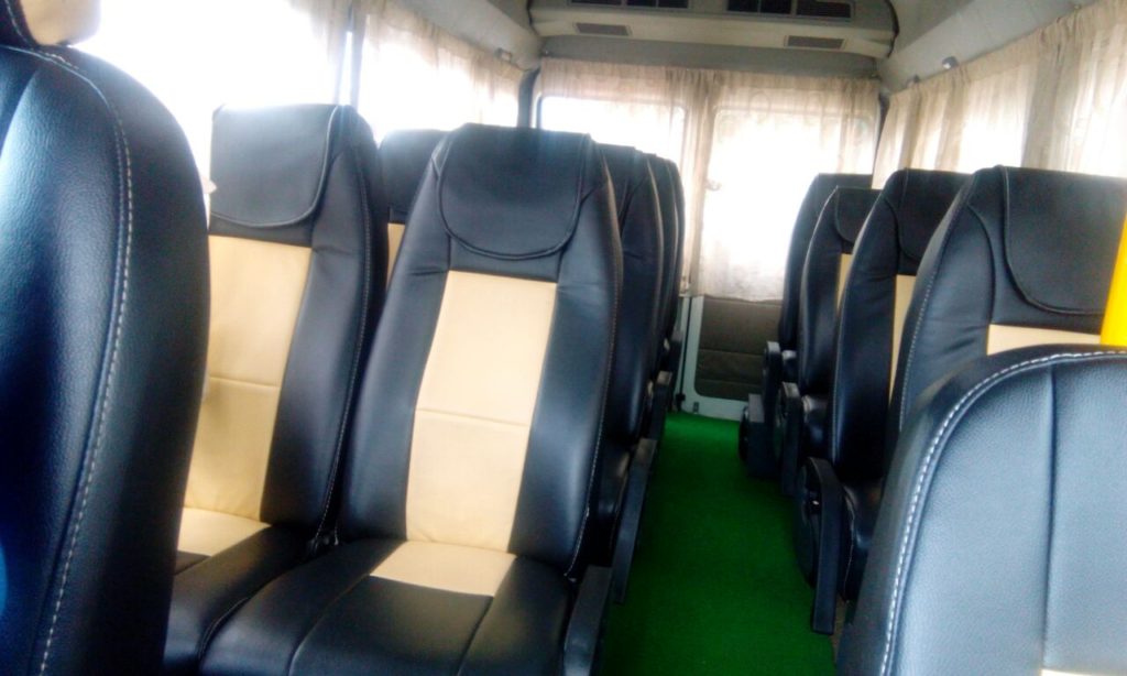 13 seater traveller booking